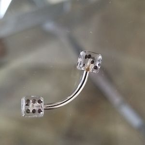 Dice Belly ring